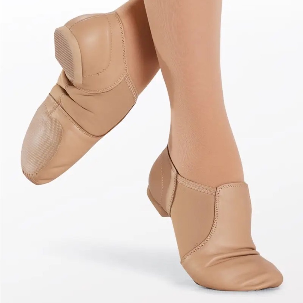 Tan Youth and Women Dance Shoes